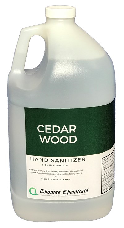 Gallon Label (Cedar Wood)